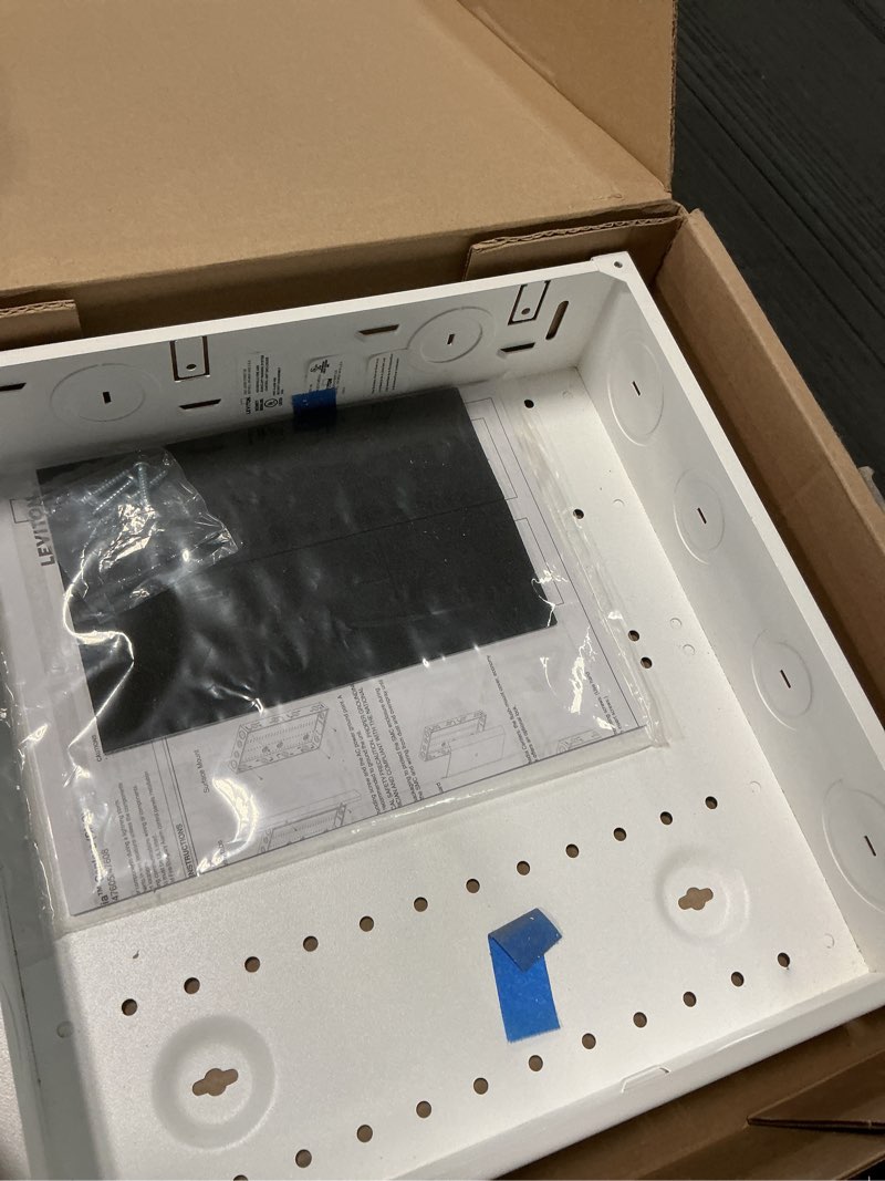 Condition photo showing Good Condition for Leviton 14" SMC Series, Structured Media Enclosure only, 47605-14E, White 14 inch Enclosure Only