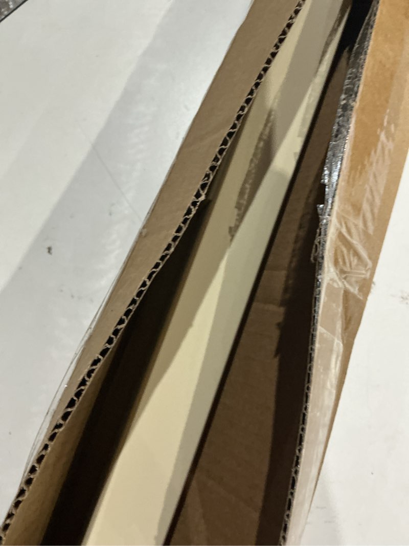 Condition photo showing Good Condition for lazblinds cordless cellular shades, no tools no drill blackout honeycomb shades pleated blinds for windows, 36.5'' w x 48'' h, soft cream blackout-soft cream 36 1/2'' w × 48'' h