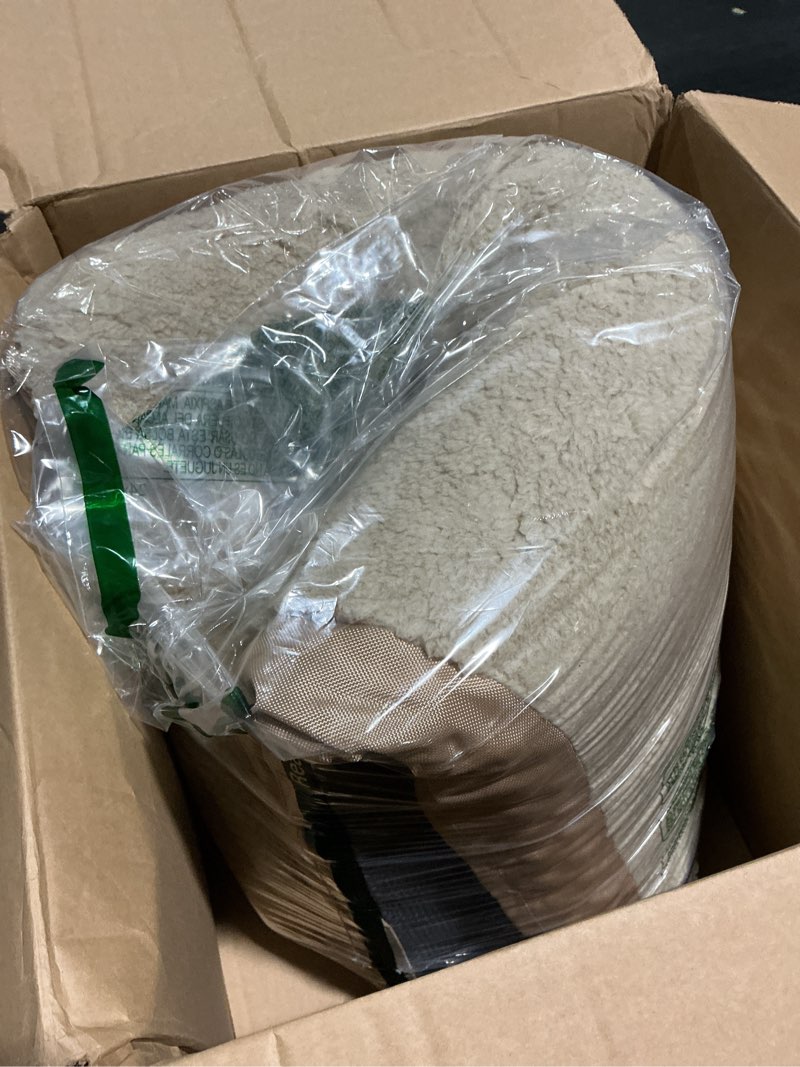 Condition photo showing As Is for Bedsure XL Dog Bed for Crate - Large Comfy Flat Pet Beds with Removable Washable Cover, Orthopedic Egg Crate Foam Crate Mat, Suitable for Pet Up to 90 lbs 41"L x 29"W x 3.5"Th Khaki