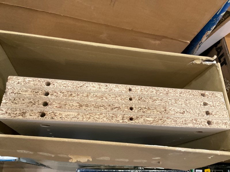 closetmaid brightwood 5-ft to 10-ft w reach-in tower system white solid shelving wood