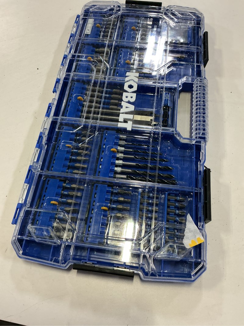 Condition photo showing New/Like New for kobalt 1/4-in x impact driver bit set