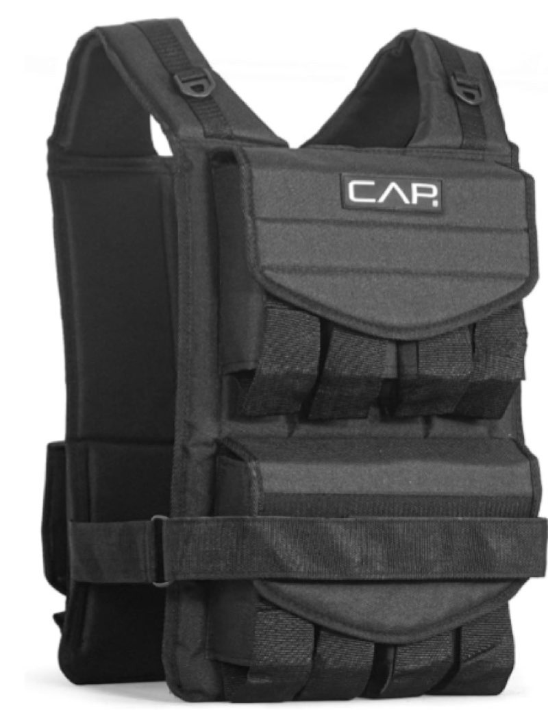 Cap 70lb adjustable weaight vest
