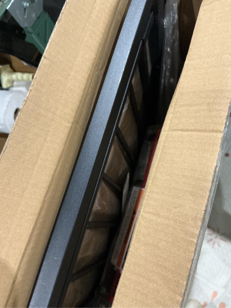 Condition photo showing Good Condition for cumbor extra wide baby gate, 36.6-69" walk-through dog gate for stairs, doorways & hallways, 30.5“ tall, auto-close & dual-swing safety child gate indoor, easy install pressure-mounted pet gate, black