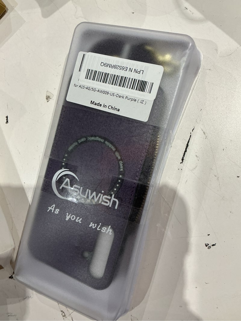 Condition photo showing Good Condition for phone case for samsung galaxy a15 5g/4g wallet zipper handbag cover and screen protector crossbody l