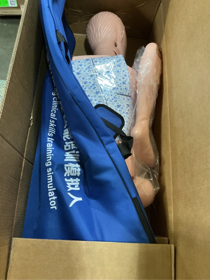 Condition photo showing Good Condition for Patient Care Medical Manikin, 5.24ft Life Size Medical Mannequin for Training Multifunction Nursing Training Mannequins for Students Nursing Education Teaching Medical Training Skills(Famale)