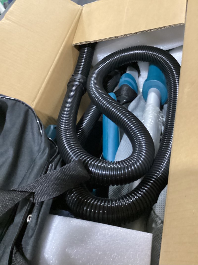 Condition photo showing New/Like New for GEVEELIFE Drywall Sander, 880W Popcorn Ceiling Removal Tool, Drywall Sander with Vacuum Dust Collector, 5 Variable Speed 1000-2100RPM, LED Light, Foldable & Extendable Handle, 12 Sanding Discs Orange