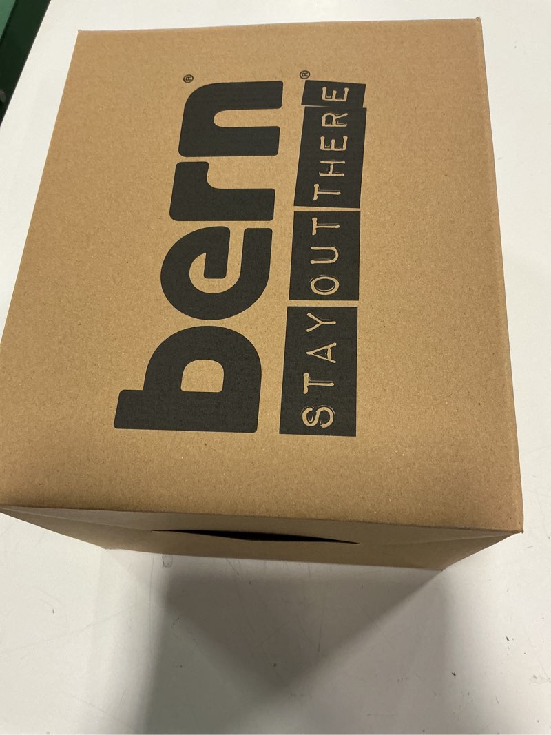 Condition photo showing New/Like New for BERN - Macon 2.0 Hard Hat (Matte Black Asian Fit) Helmet (Size M)