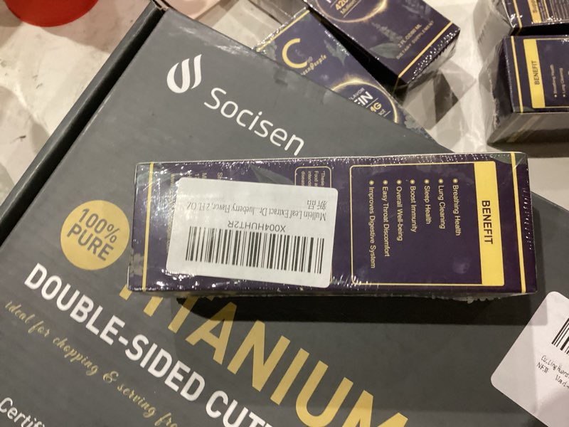 Condition photo showing New/Like New for Mullein Drops for Lungs - Lung Cleanse & Detox - Vegan Mullein Leaf Extract Liquid Tincture, Support for Respiratory, Immune, Digestive System, Natural Herbal Supplement, Non-GMO,2 FL OZ Natural 2 Fl Oz (Pack of 1)
