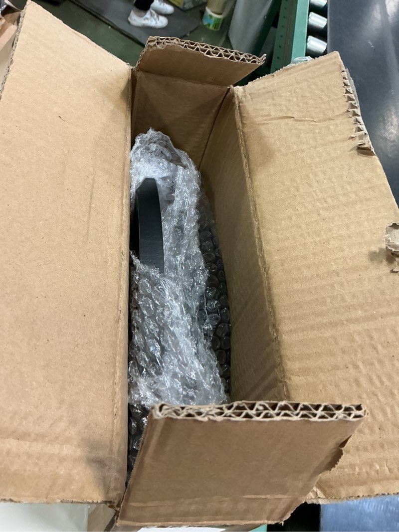 Condition photo showing Good Condition for Round Side Table, Small End Table for Small Space, Modern Accent Table with Solid Wood Leg, Easy Assembly for Living Room, Bedroom, Corners, and Office (Black)