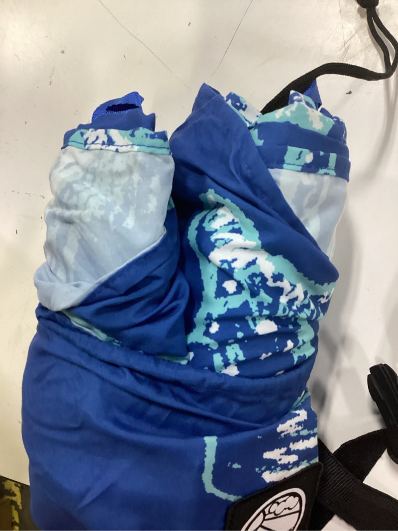 Condition photo showing New/Like New for wekapo beach blanket waterproof sandproof oversized, extra large beach mat sand free, lightweight & compact sand free mat with 5 stakes & 4 corner pockets blue sea shells 8 x 7 ft (1?4 person)