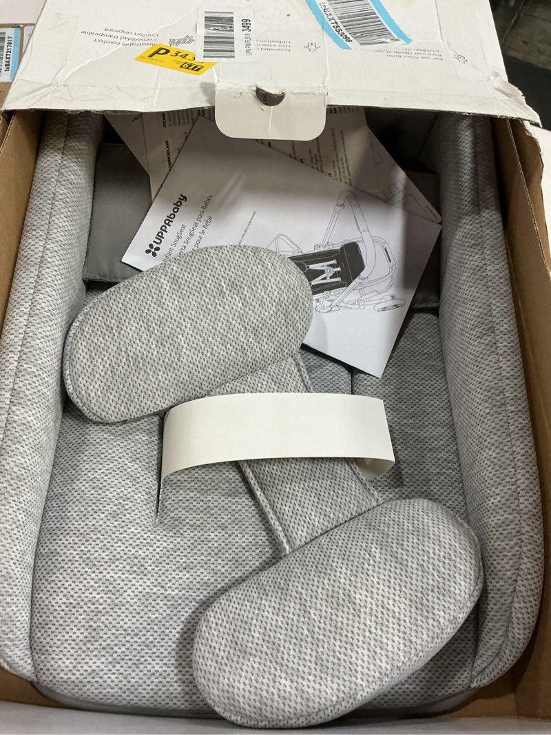Condition photo showing New/Like New for uppababy infant snug seat / compatible with vista and cruz strollers / 2 in 1 newborn to toddler comfort insert stroller inserts