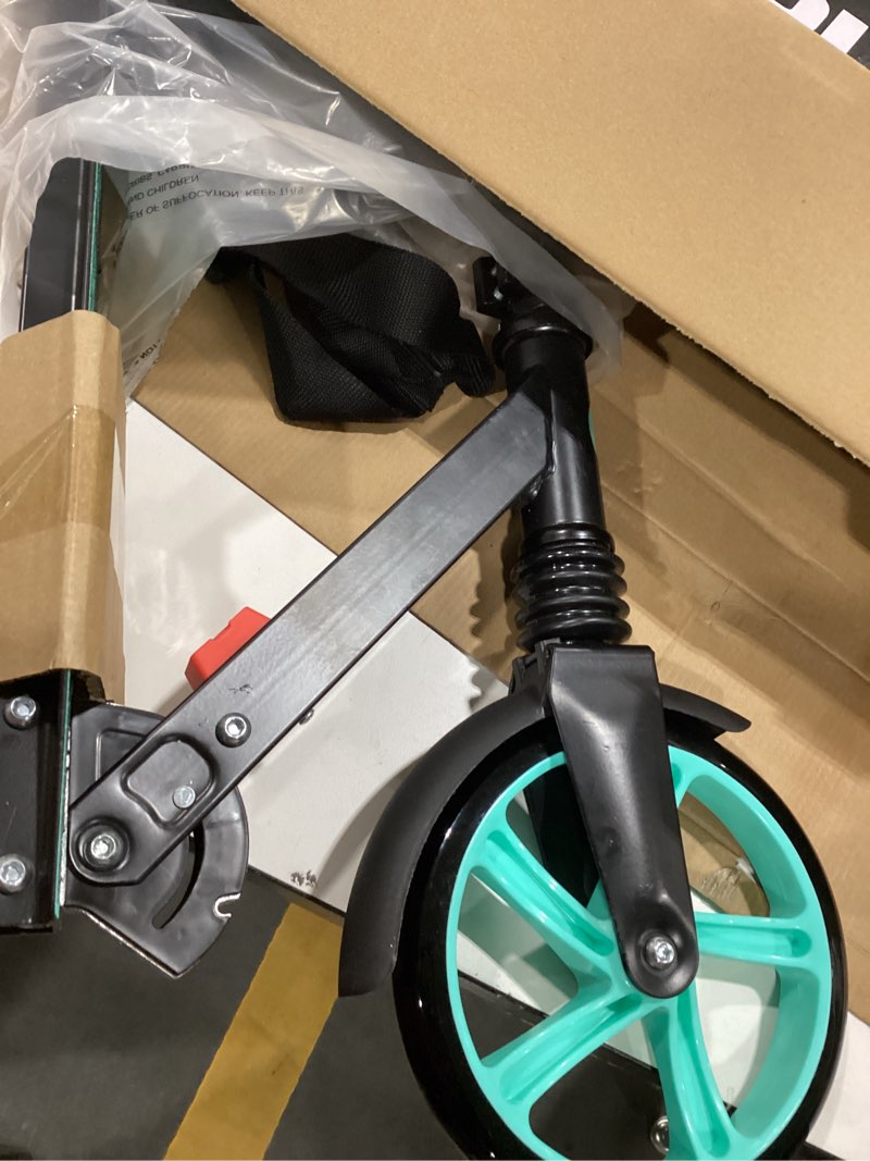 Condition photo showing Good Condition for Kick Scooter for Ages 6+,Kid, Teens & Adults. Max Load 240 LBS. Foldable, Lightweight, 8IN Big Wheels for Kids, Teen and Adults, 4 Adjustable Levels. Bearing ABEC9