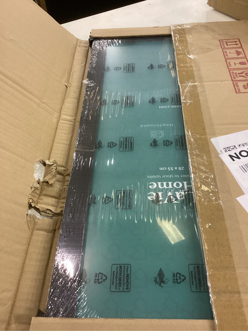 Condition photo showing New/Like New for LaVie Home 11x22 Newspaper Frame Without Mat, Black Frame with High Definition Plexiglass, Fits 11x22 Inch Newspaper, Assorted Media Cover Frame?1 Pack?