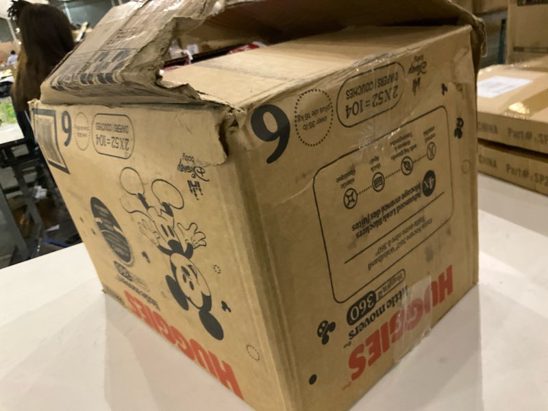 Size 6 104pc diapers