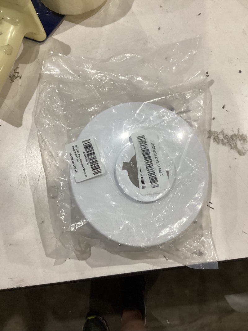 Condition photo showing New/Like New for sp11041 pool skimmer vacuum plate for hayward swimming pool skimmer sp1090, sp1091, sp1092 above ground pool skimmer vacuum plate with skim vac 1 1/4” and 1 1/2” combo hose elbow adapter