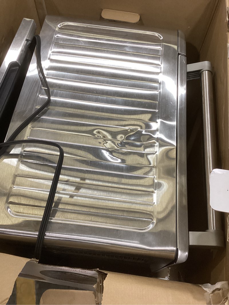 Condition photo showing As Is for breville bov900bss smart oven air fryer pro and convection oven, brushed stainless steel
