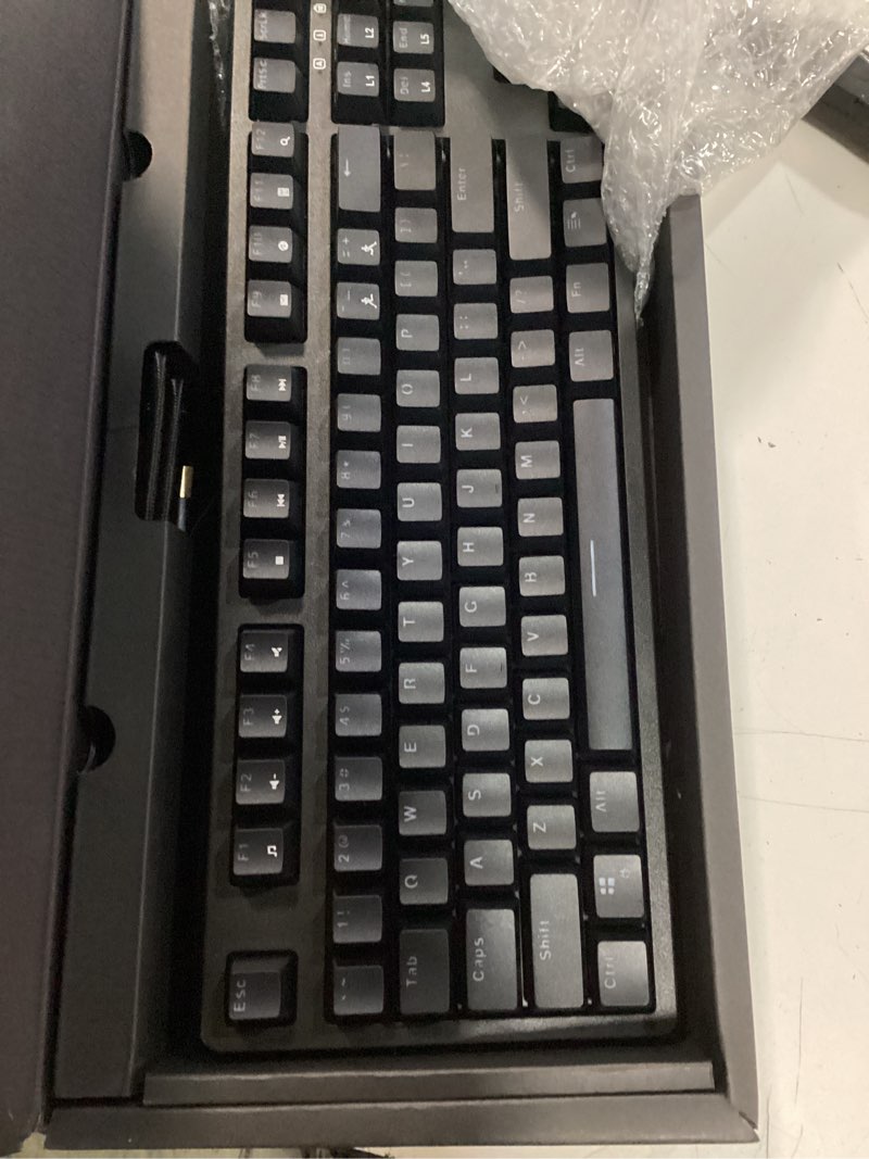 Condition photo showing New/Like New for aukey km-g14 mechanical gaming keyboard