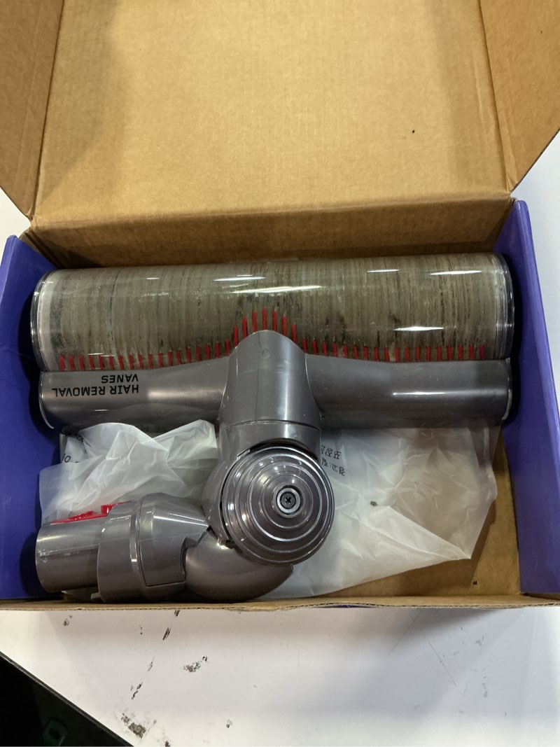 Condition photo showing As Is for Upgrade Anti-Tangle Replacement Head Compatible with Dyson V9(SV57), Digital Slim(SV18), V12 Detect Slim Cordless Vacuum Cleaners, Suitable for Hard Floor, Thin Carpet Digital Slim Head