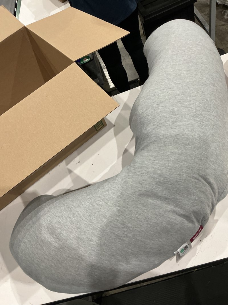 Condition photo showing As Is for momcozy pregnancy pillow cover j shaped, fits momcozy j-shaped pregnancy pillows