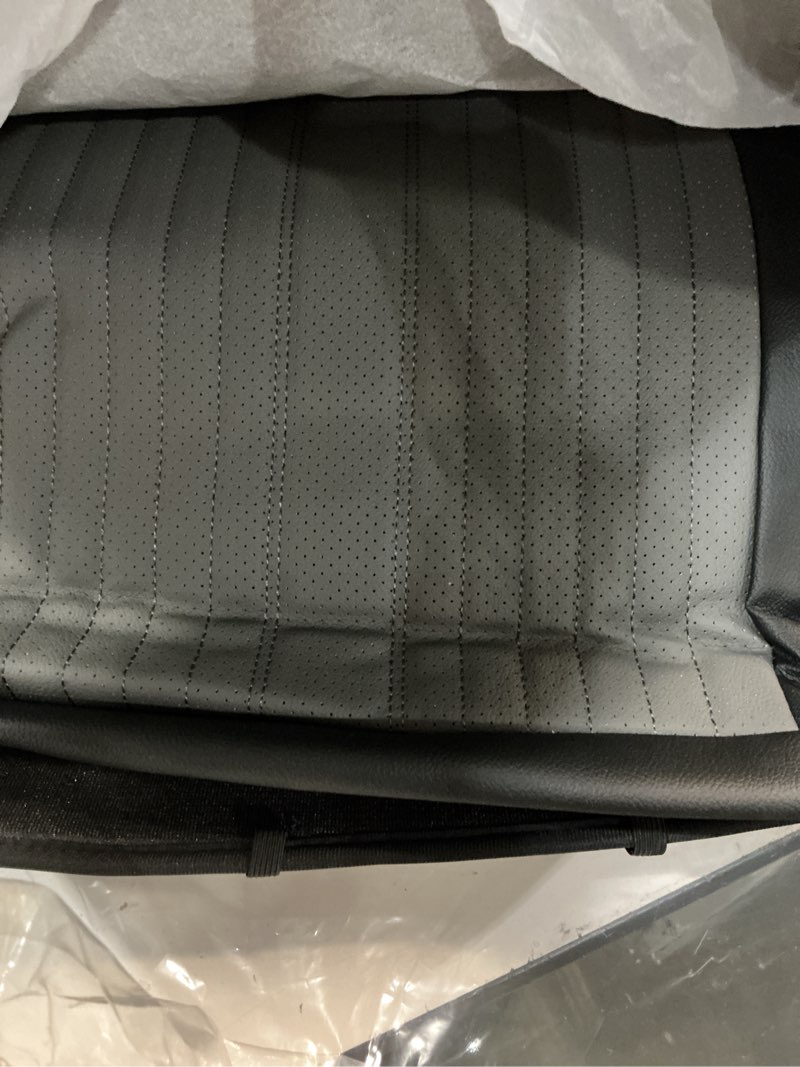 Condition photo showing Good Condition for ( color grey ) FREESOO Seat Covers for Jeep Grand Cherokee 2011-2021 - Custom Fit Full Set Car Seat Protectors with Airbag  Compatibility, Waterproof Car Seat Cover Full-Set BlackRed