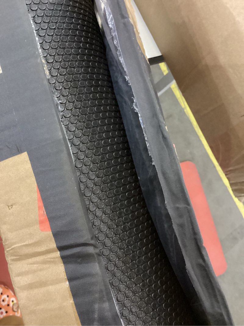 Condition photo showing Good Condition for GXMMAT Large Exercise Mat 6'x4'/6'x5'/6'x6'(7mm), Thick Workout Mats for Home Gym Flooring, Extra Wide Non-Slip Durable Cardio Mat, Shoe Friendly, Perfect for Plyo, MMA, Jump Rope, Weights, Fitness 6*5 FT Black Real