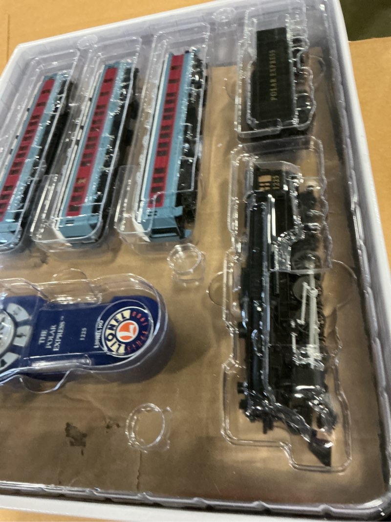 Condition photo showing Good Condition for Lionel The Polar Express LionChief 2-8-4 Set with Bluetooth Capability, HO Gauge Model Train Set with Remote