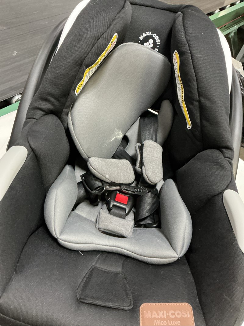 Condition photo showing As Is for Maxi-Cosi Mico Luxe Infant Car Seat