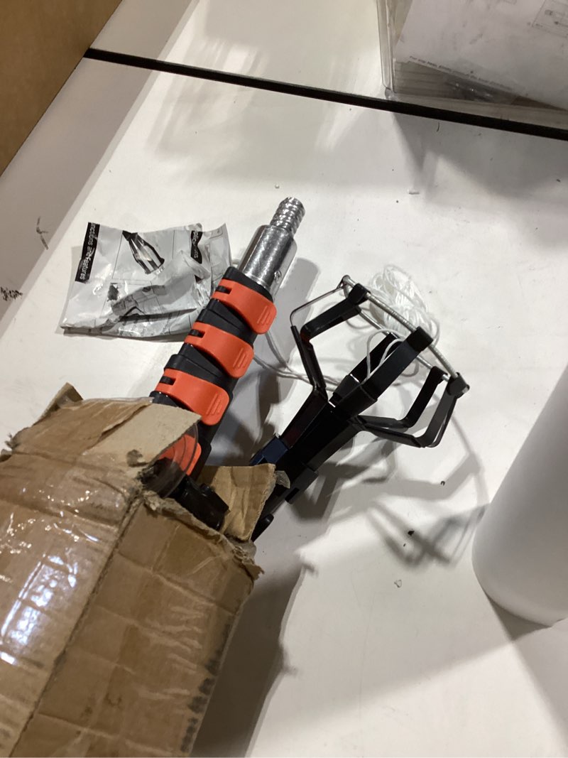 Condition photo showing Good Condition for light bulb changer for high ceilings with extension pole 20ft,28ft reach light bulb extension pole changer with baskets and suction cup for high ceilings and recessed lights