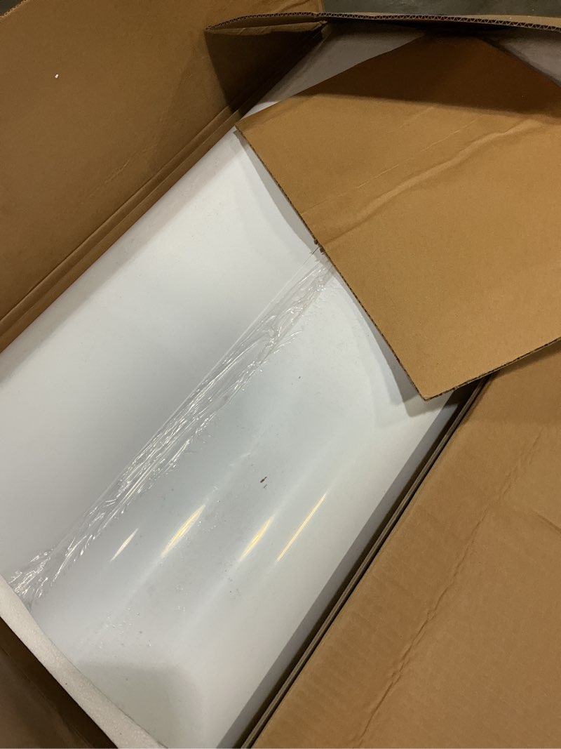 Condition photo showing As Is for putros cylinder pedestal stands 3pcs white round cylinder pedestal display plinth pillars for wedding party decor 35.4''(l),29.5''(m),23.6''(s)