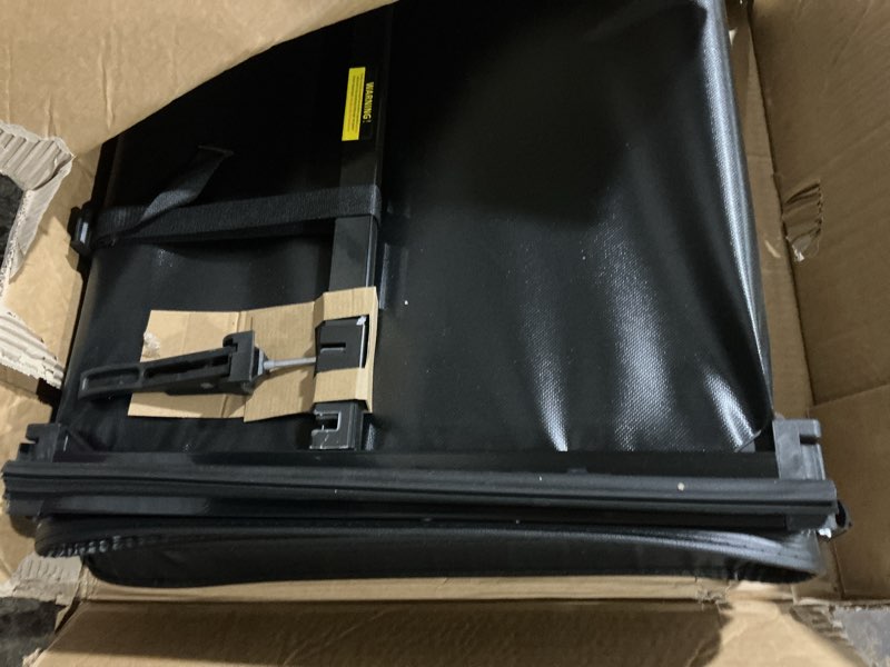 Condition photo showing Good Condition for mostplus 6.5ft quad 4-fold soft folding truck bed tonneau cover compatible for 2015-2025 2026 ford f150 f-150 bed fourth fold styleside (78inch)