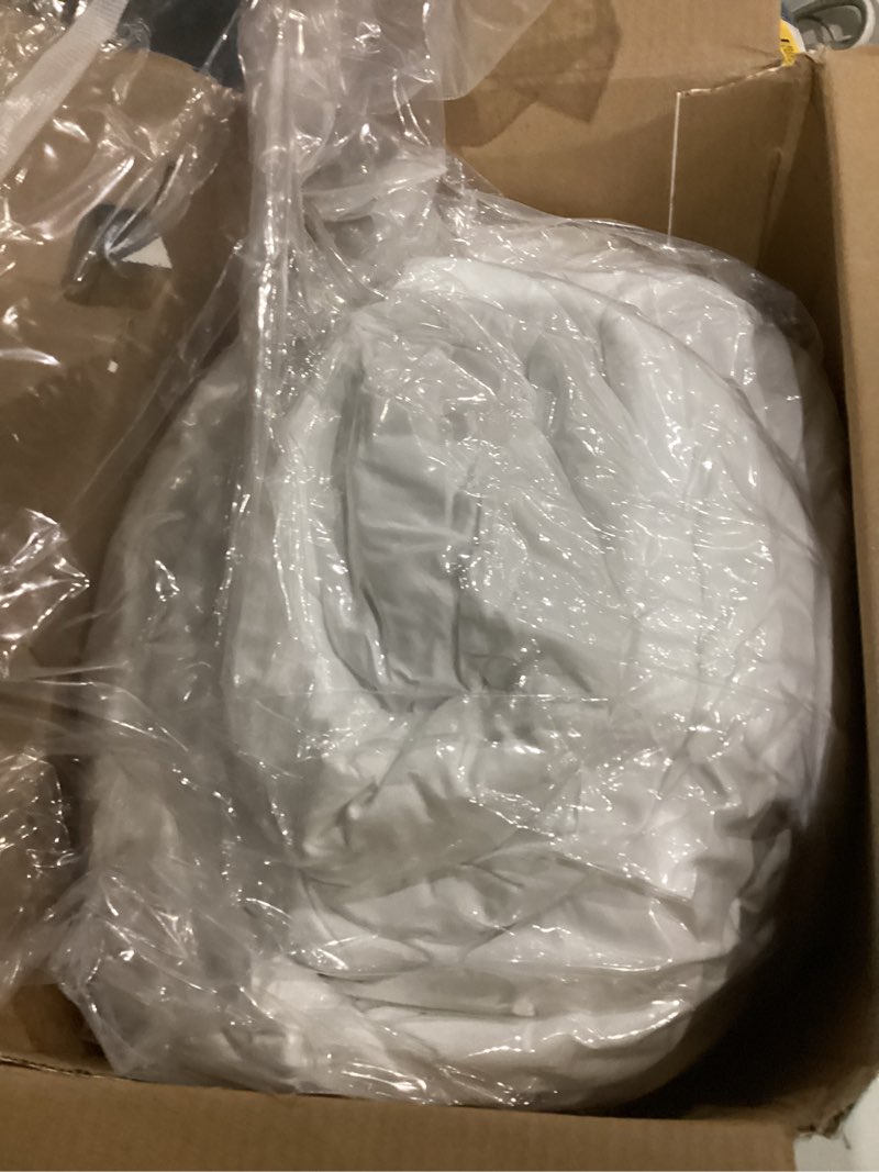 Condition photo showing New/Like New for Dual Layer Memory Foam Twin XL Mattress Topper - 2 Inch Gel Egg Crate Foam and 2 Inch Cooling Pillow Top Cover Rayon, Twin Extra Long College Dorm Support White Twin XL