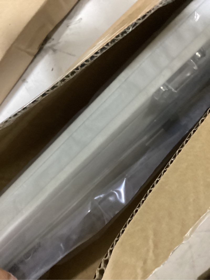 Condition photo showing Good Condition for lazblinds no tools no drill cordless cellular shades, blackout light blocking honeycomb shades for home, thermal insulation blinds for windows, 25" w x 64" h, white blackout-white 25" w x 64" h
