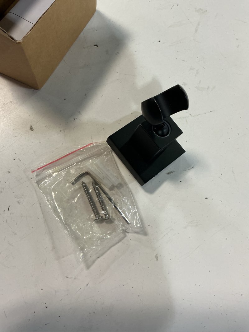 Condition photo showing Good Condition for kanary all metal square handheld shower bracket hand held shower holder (matte black) hhs-mb