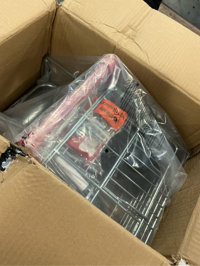 Condition photo showing Good Condition for Melissa & Doug Toy Shopping Cart, Grocery Store Pretend Play Toys with Sturdy Metal Frame & Working Wheels, Toddler Shopping Cart, Preschool Learning Toys for Girls & Boys 3+