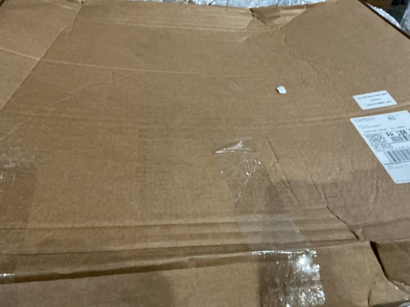 Condition photo showing As Is for bath bliss tension shower rod