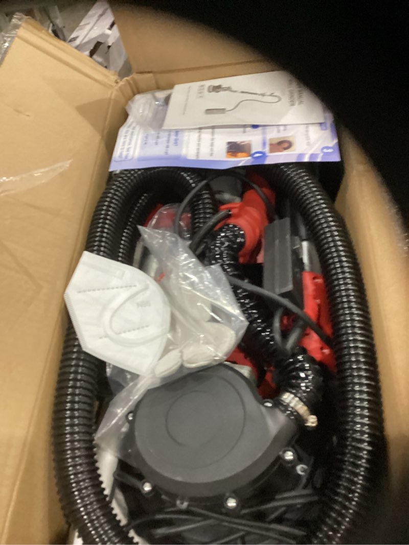 Condition photo showing Good Condition for drywall sander, 1000w popcorn ceiling removal tool, foldable automatic drywall sander with vacuum dust collection, led light, 6 variable speed 800-2200rpm,15pcs sanding discs (red?