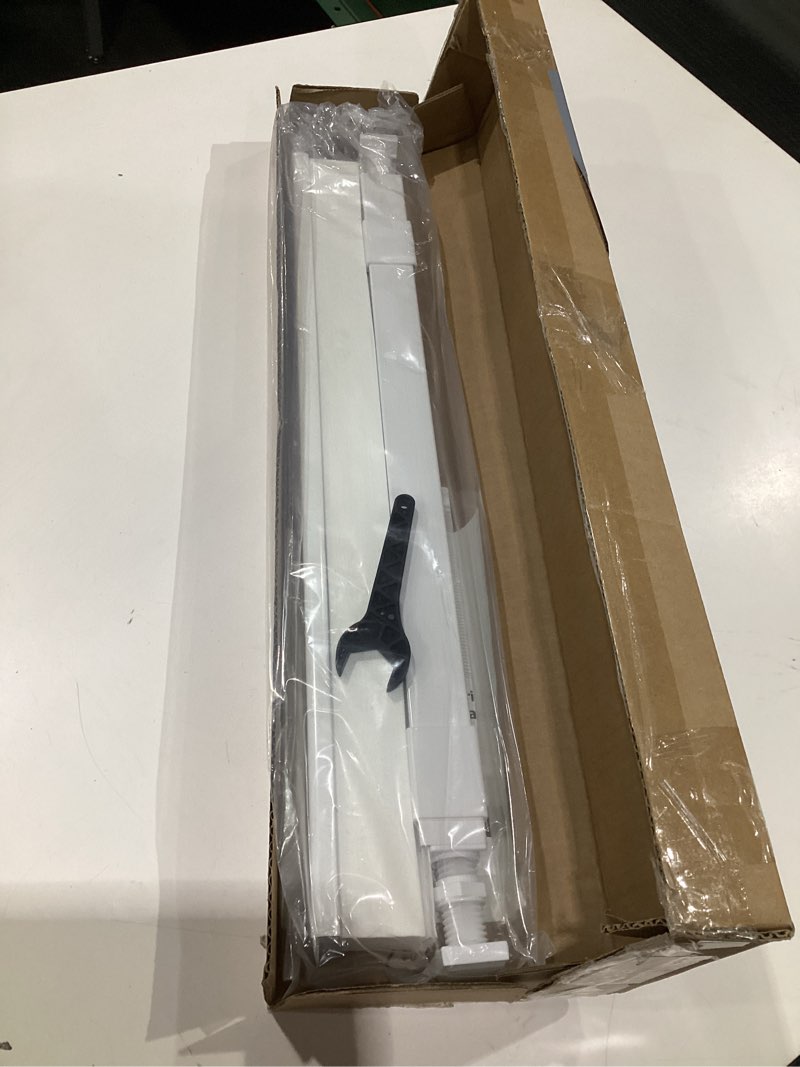 Condition photo showing Good Condition for LazBlinds Cordless Cellular Shades, No Tools No Drill Light Filtering Honeycomb Shades Pleated Blinds for Windows, 20'' W x 64'' H, White Light Filtering-white 20'' W x 64'' H