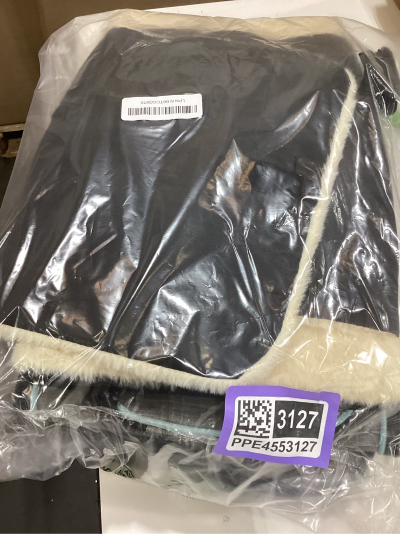 Condition photo showing Good Condition for Siivton Airline Approved Pet Carrier, 4-Way Expandable Cat Dog Carrier for Under-Seat Travel, Soft-Sided Portable Pet Bag with Removable Fleece Pad, Fits Small Pets Up to 15 lbs (18"x 11"x 11") 18.0"L x 11.0"W x 11.0"H 4 Extension Gray_Blue