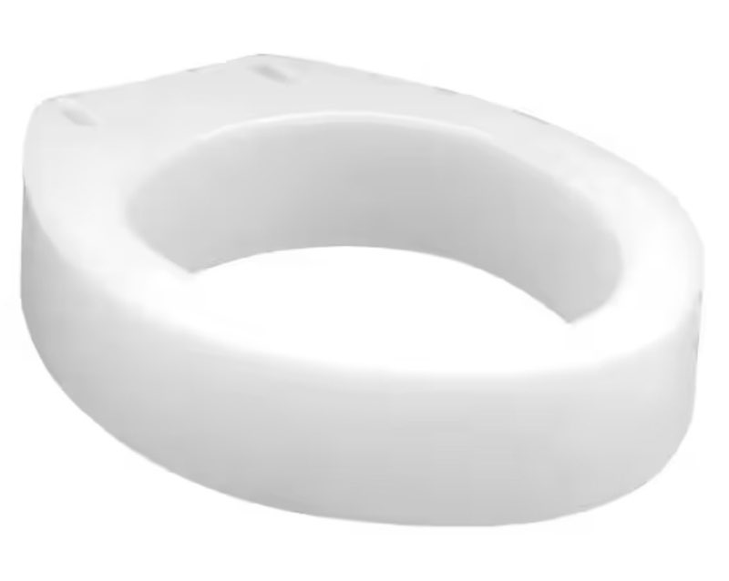 carex toilet seat elevator, elongated, white