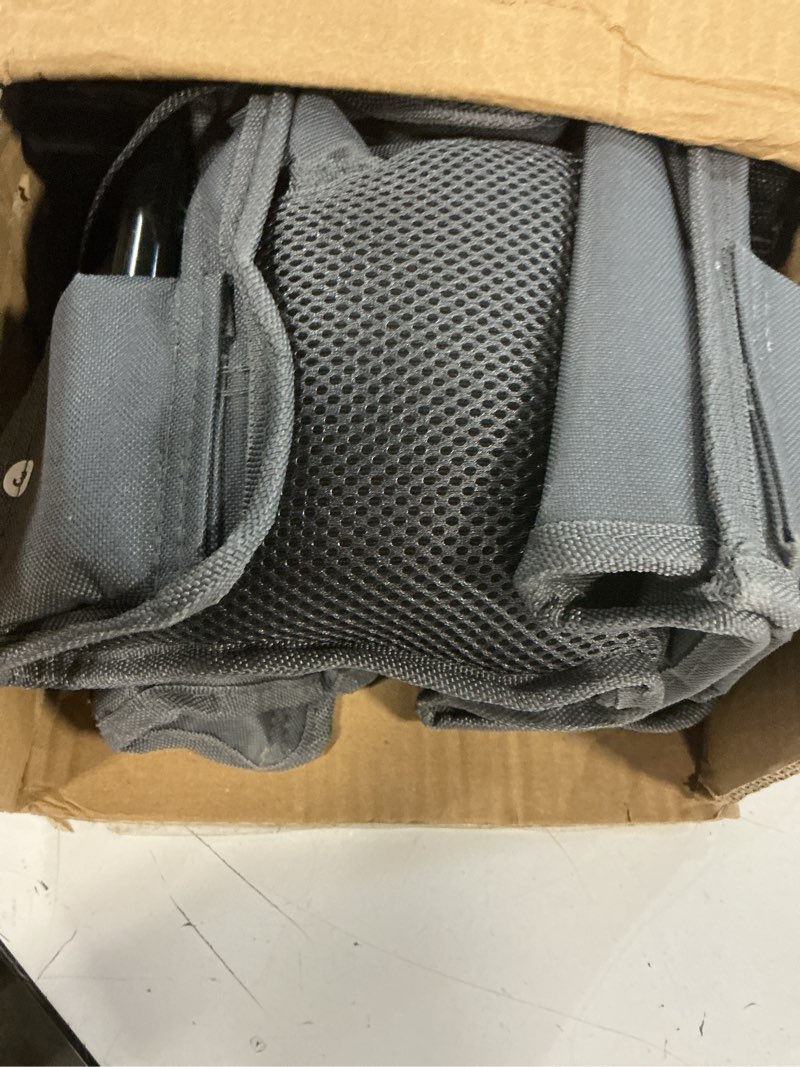 Condition photo showing Good Condition for suteck kids camping cot, comfortable toddler cot bed easy to store and use, portable sleeping cot with guardrail, lightweight bed for outdoor indoor home grey