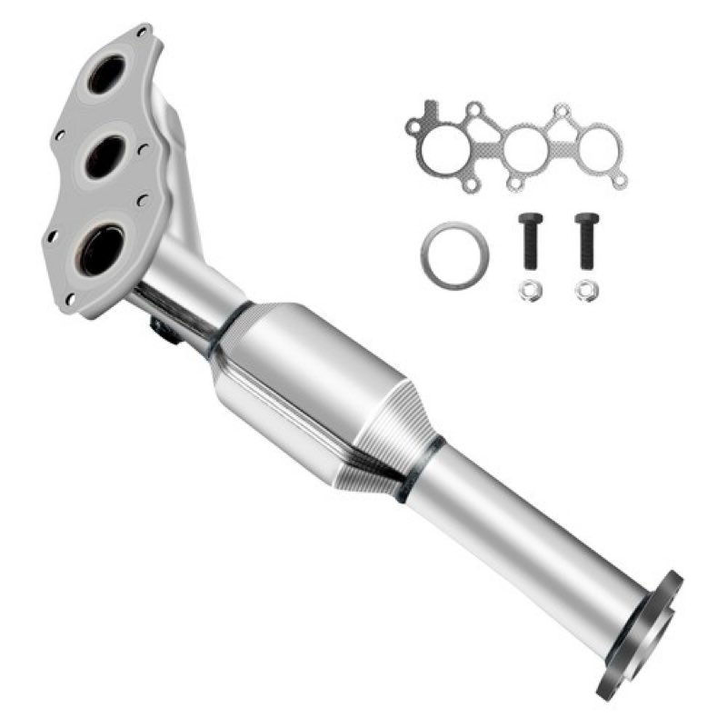 [front right]fortunaflow exhaust manifold catalytic converter compatible with lexus is250 2006-2015 