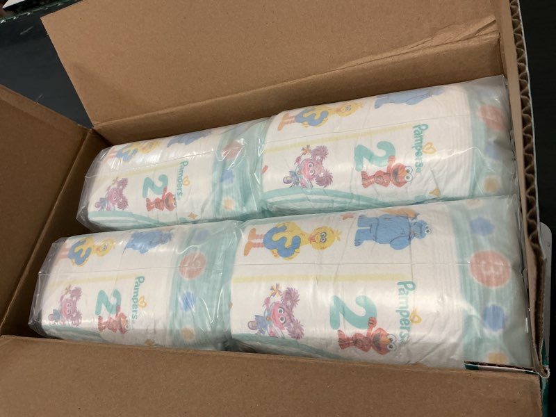 Condition photo showing New/Like New for pampers diapers - baby dry - size 3, 168 count, absorbent disposable infant diaper (packaging may vary)