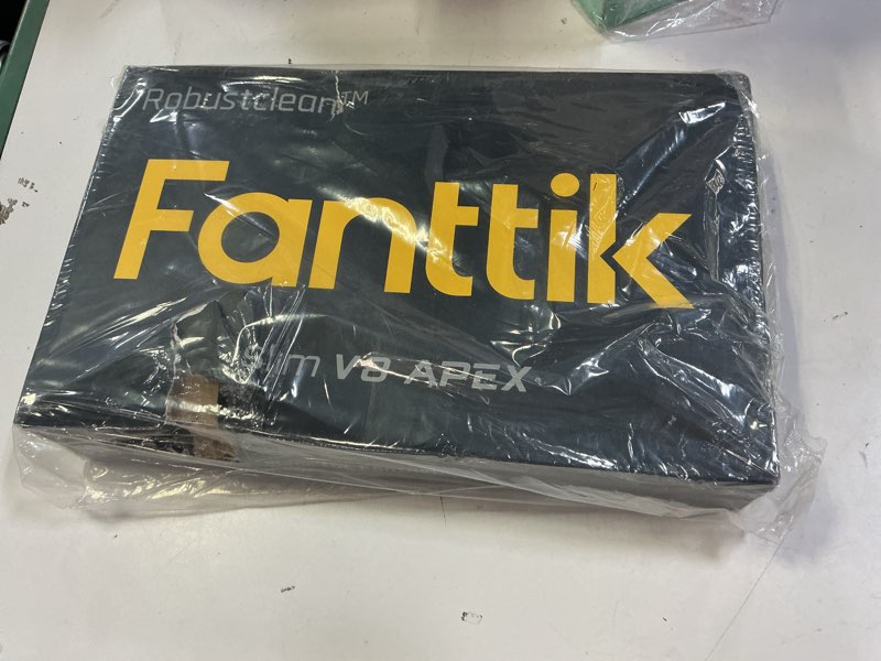 Condition photo showing New/Like New for Fanttik Slim V8 APEX Car Vacuum, 4-in-1 Portable Mini Cordless Vacuum with 19000pa Suction Power, Type-C Charge, 2 Suction Modes, Handheld Vacuum for Small Jobs, Car, Office Desk, Keyboards (Black)
