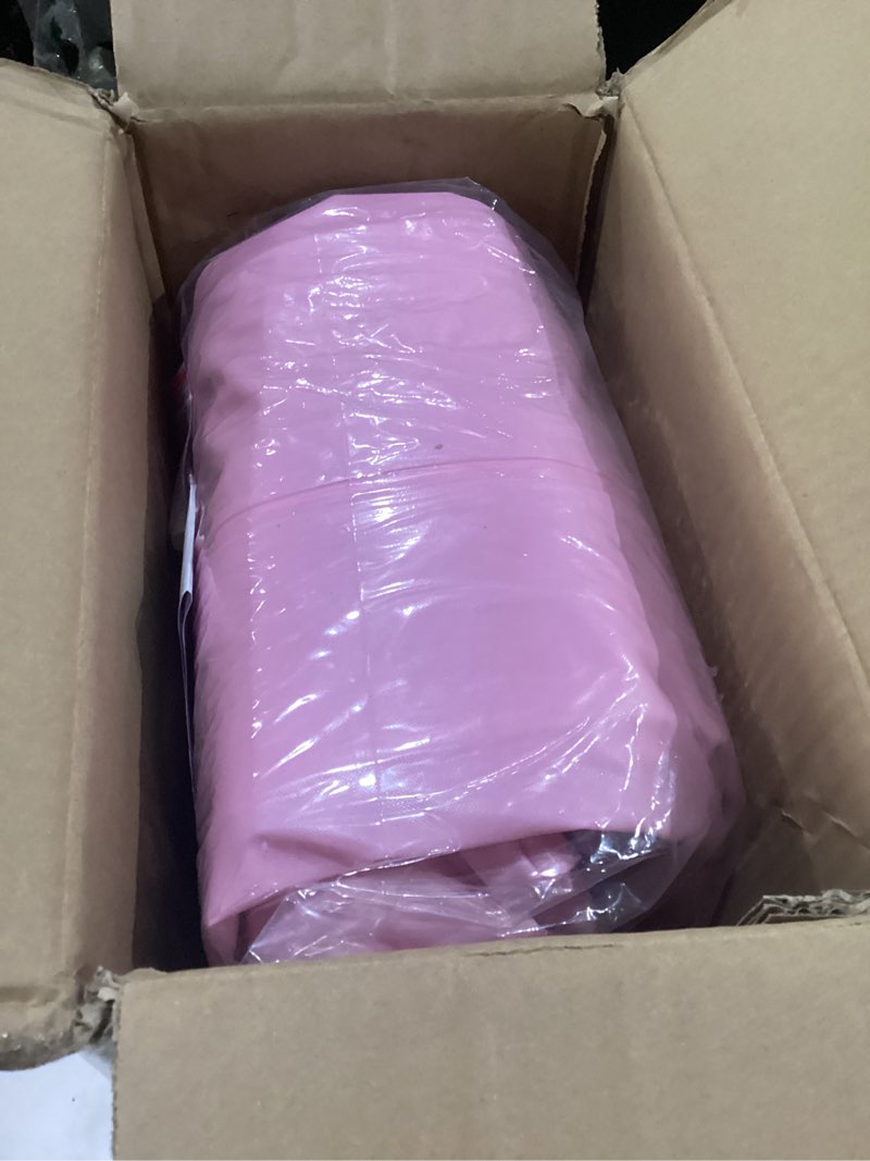 Condition photo showing New/Like New for aossa bbl bed after surgery for sleeping, mattress with hole, bbl inflatable chair for butt, brazilian butt lift recovery pillow post surgery, blow up bed with hole, air mattress sofa couch (pink) pink 66*38*15 inch