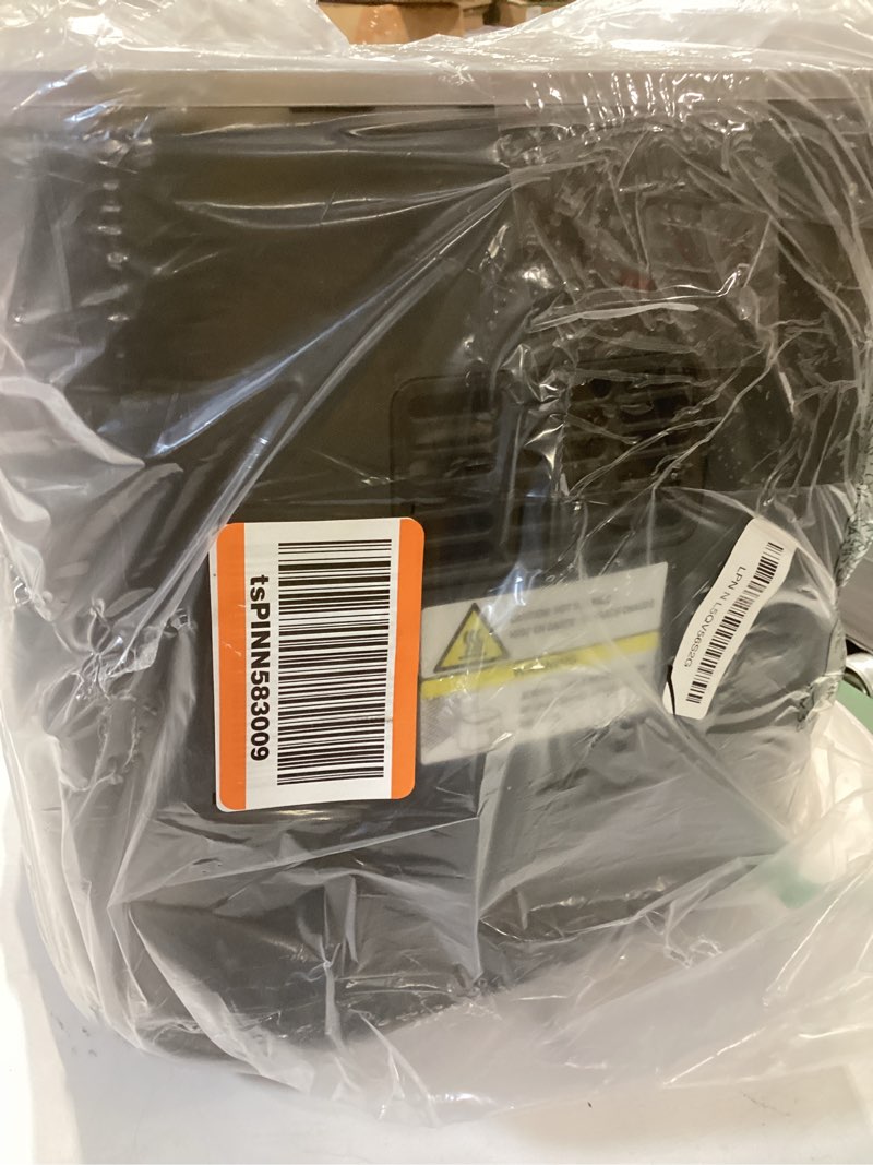 Condition photo showing As Is for cosori 9-in-1 turboblaze air fryer 6 qt, pfas-free ceramic coating, 90°–450°f, precise heating for even results, air fry, roast, bake, broil, dry, frozen, proof, reheat, keep warm, 120v, dark gray dark gray 6qt