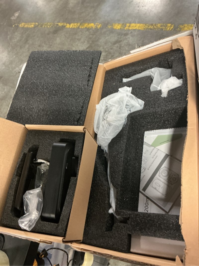 Condition photo showing Good Condition for DS10 Pro Keyless Entry Door Lock with Handle Set, Smart Front Door Locks Set, Electronic Keypad, Fingerprint Deadbolt, Bluetooth APP Control, Auto-Lock & One Touch Locking, Oil Rubbed Bronze H-Oil Rubbed Bronze
