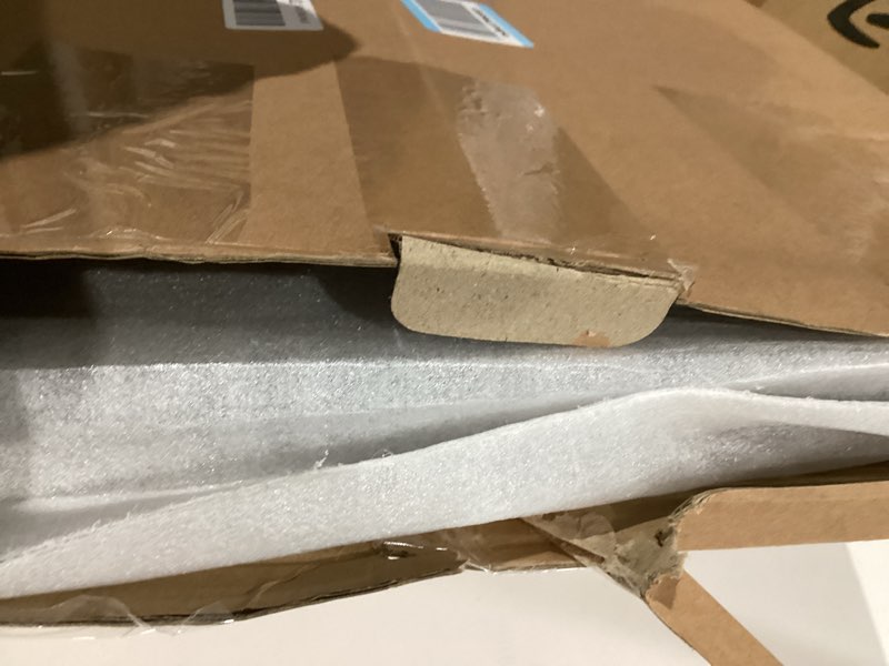 Condition photo showing As Is for 15x26 inch Picture Frame Solid Wood Black Panoramic Photo Frame,Suitable for Poster/Painting/Group Photo/Puzzle (A23B1526)