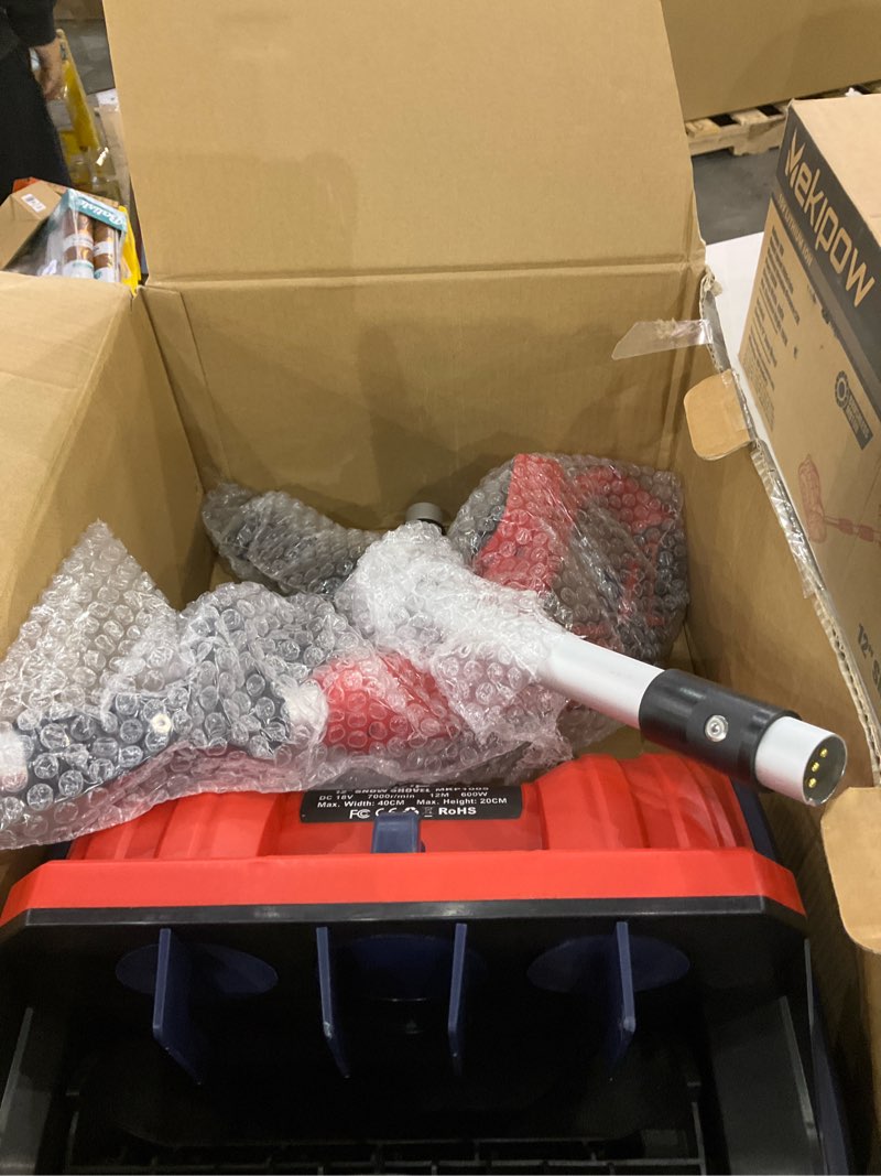 Condition photo showing As Is for 12” snow shovel