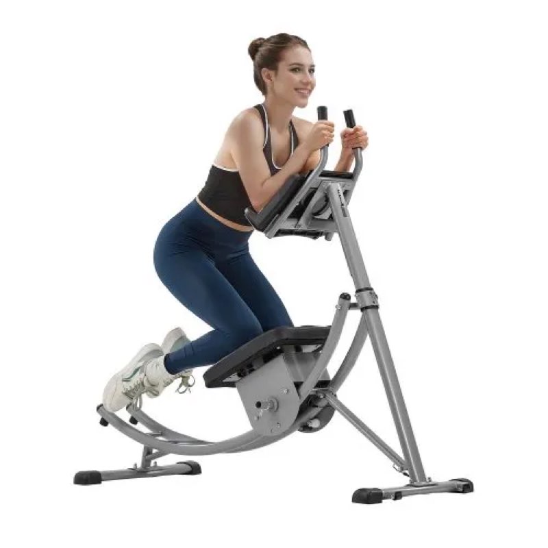 VEVOR AB Workout Machine, Ab Workout Equipment at Home Gym, Core & Abdominal Trainers for Women, 440 lbs Weight Capacity Strength Training Ab Cruncher, Foldable Adjustable Fitness Exerciser