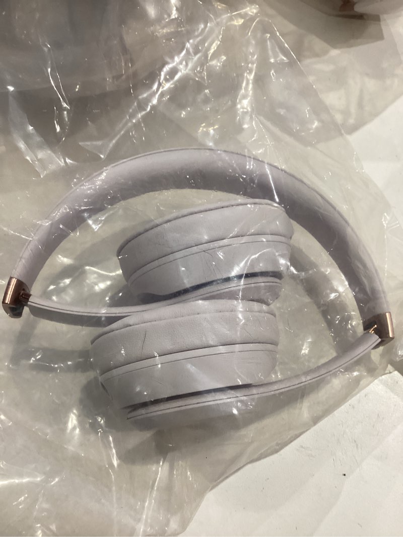 Condition photo showing Good Condition for Beats Solo 4 - Wireless On-Ear Bluetooth Headphones, Up to 50-Hour Battery Life, Ultra-Lightweight Comfort, Powerful and Balanced Sound, Apple & Android Compatible - Cloud Pink Cloud Pink Standalone